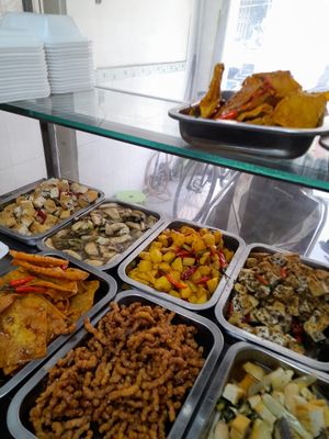 Com chay selection at Cơm Chay 12k in Ho Chi Minh City