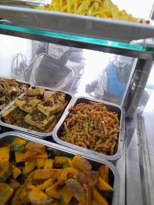 Com chay selection at Cơm Chay 12k in Ho Chi Minh City