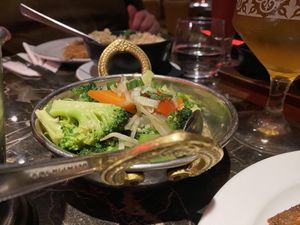 Mixed vegetables in garlic sauce   at Tamara Lounge  in Uxbridge