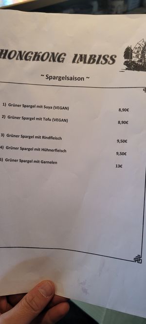  at Hongkong Imbiss in Saarbrucken