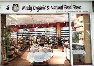 Located inside here at Roots & Seeds in Kuching