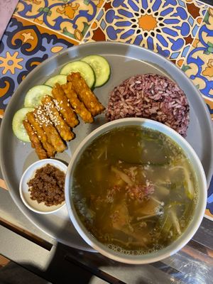 1. Mushrooms Pansuh RM17.90 - Thursday Daily Special
 at Roots & Seeds in Kuching