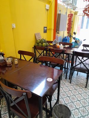 Clean dining area at Tự Tại in Ho Chi Minh City