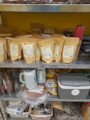 Vegan products at Tự Tại in Ho Chi Minh City