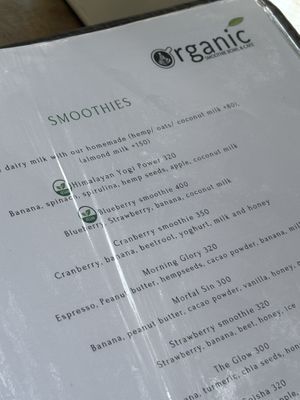   at Organic Smoothie Bowl and Cafe - Thamel  in Kathmandu