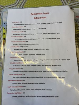 Menu  at Justine Food & Beverage in Malapascua Island