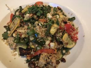 Yummy vegan dish with quinoa and veggies!  at Granville in Glendale