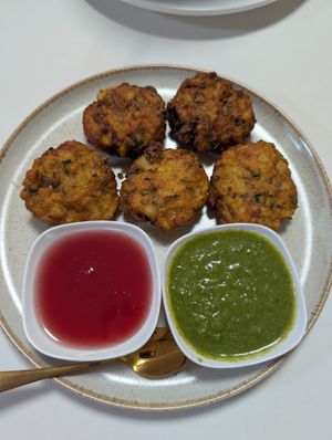 Aloo tiki at Kera Indian Cafe & Restaurant in Udon Thani