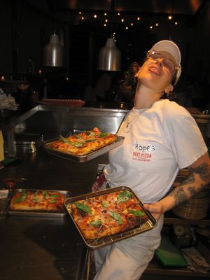 Happy to serve you at Hope's Pizza in Eindhoven