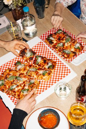 Bring your friends and show them how fun it is to be vegetarian! at Hope's Pizza in Eindhoven