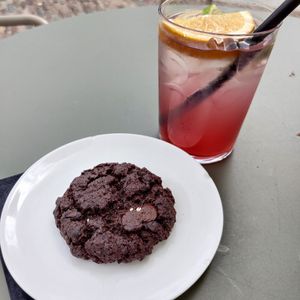 Sesam Cacao Cookie at Vandeeg vandaag  in Groningen