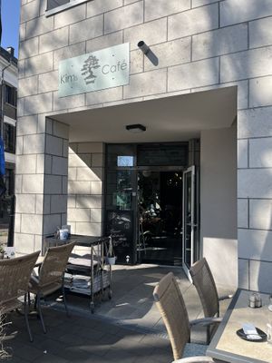 Terrasse  at Kims Café in Neuss