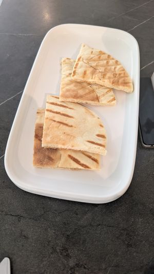 Hummus falafel at The Daily Café & Bistro in Nairobi