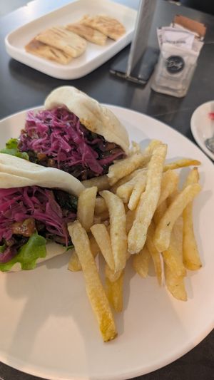 Tempeh bao at The Daily Café & Bistro in Nairobi