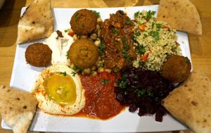 Meze at Just Vege in Helsinki