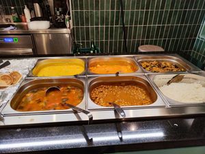 Lunch buffet at The South Indian in Zurich