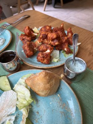 Gobi 65 and Samosa  at The South Indian in Zurich