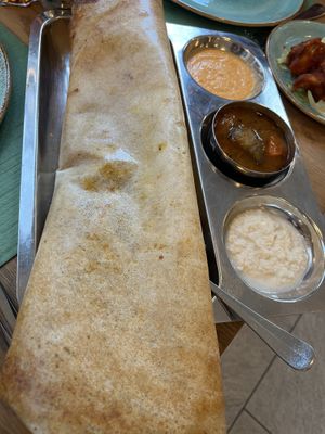 Onion Masala Dosa  at The South Indian in Zurich