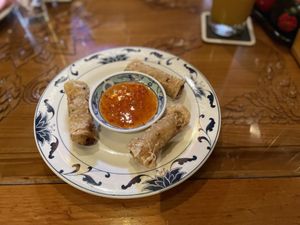 Spring rolls - Kaisergarten, Bad Schandau  at Kaisergarten in Bad Schandau