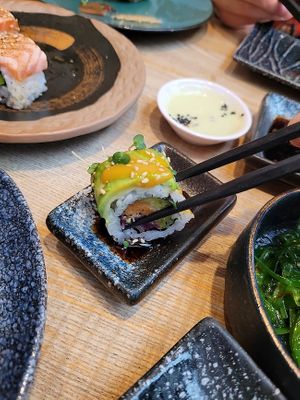 Soy sauce... Always better when you're at a restaurant. How?! at Umi in Edinburgh