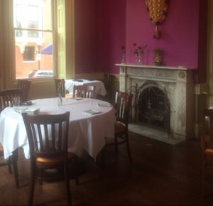 seating room two at Indigma in Baltimore