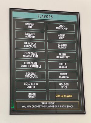   at Mr Dewies's Cashew Creamery  in Walnut Creek