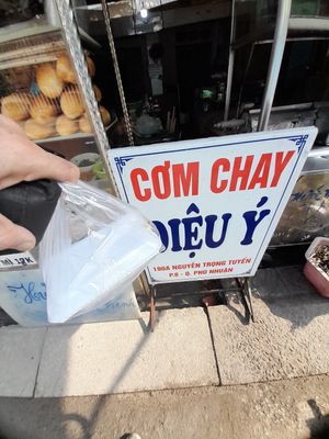My take away packaging at Diệu Ý in Ho Chi Minh City