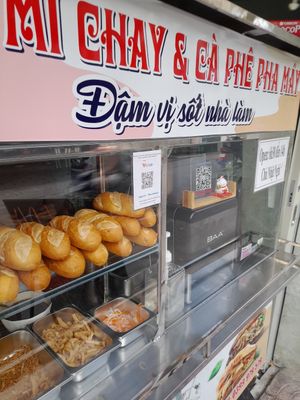 Stall at Banh Mi Chay Phe Van in Ho Chi Minh City