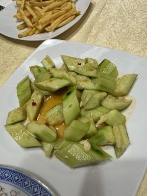 cetriolo agropicante  / cucumber salad   at Ristorante cinese Bella Shanghai in Perugia