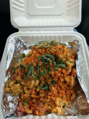 Vegan Mac&Cheese at Sneaky Pickle & Bar Brine in New Orleans