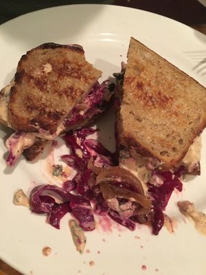 Vegan Reuben  at Sneaky Pickle & Bar Brine in New Orleans