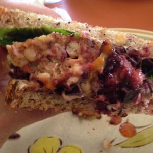 multigrain pattie at Sneaky Pickle & Bar Brine in New Orleans