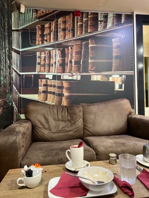 Inside  at Sinnamon Coffee in Belfast