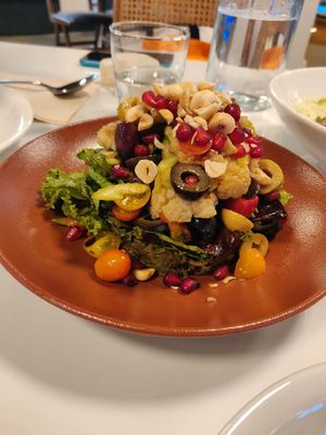 Salad at knead by moshe shek in Mumbai