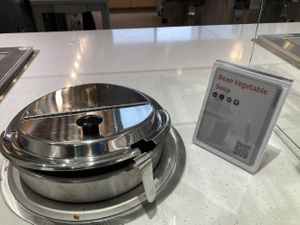 Vegan bean soup  at Design Innovation Hub Dining  in Kent