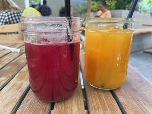 Earth Bites and Ginger Turmeric   at Vinaigrette in Albuquerque