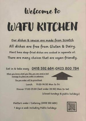  at Wafu Kitchen in Alexandria