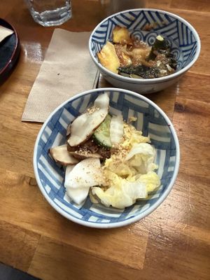Tukemono Pickles  at Wafu Kitchen in Alexandria