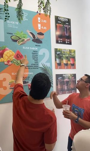   at Garden Boba in Granada