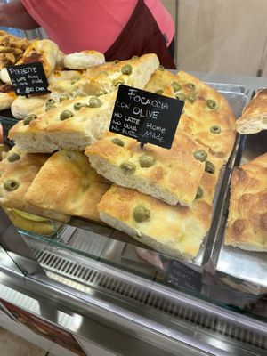 Focaccia   at Panificio Brizzolari in Peschiera Del Garda