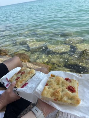 Focaccia   at Panificio Brizzolari in Peschiera Del Garda