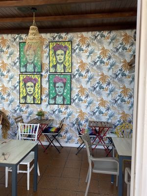 Interior  at Ca'Yeya Café in La Palma