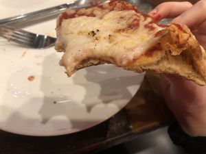 Slice of Vegan Cheese Pizza  at Mellow Mushroom in Chattanooga