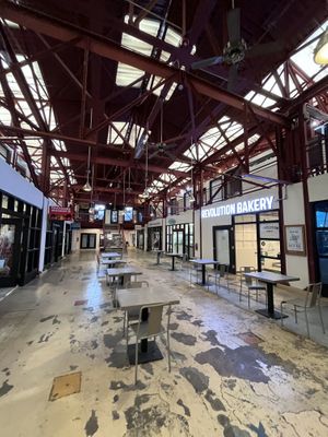 Inside the market  at Revolution Bakery in Santa Fe