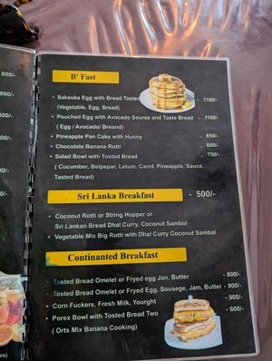  at The Sun & Moon Food and Juice in Dikwella