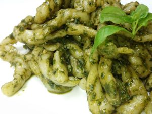 Italian trofie with vegan basil pesto at Hungry Buddha - Maybe closed in Shaxi