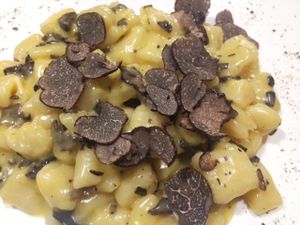 Yunnan truffles gnocchi at Hungry Buddha - Maybe closed in Shaxi