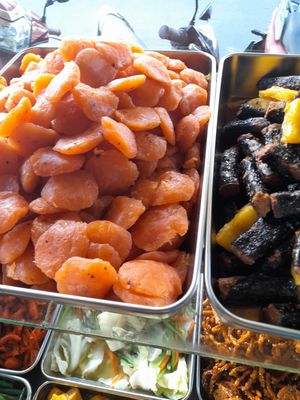 Com chay selection at Tịnh Tâm in Ho Chi Minh City