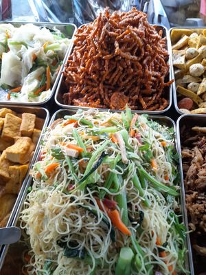 Com chay selection at Tịnh Tâm in Ho Chi Minh City