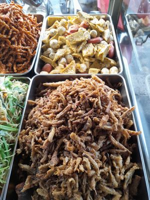 Com chay selection at Tịnh Tâm in Ho Chi Minh City